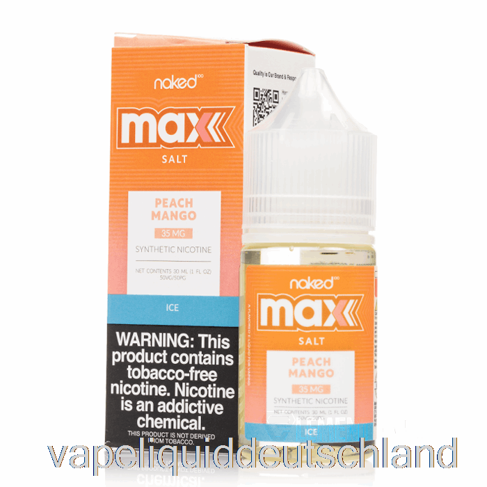 Ice Peach Mango – Naked Max Salt – 30 Ml 50 Mg Vape Deutschland